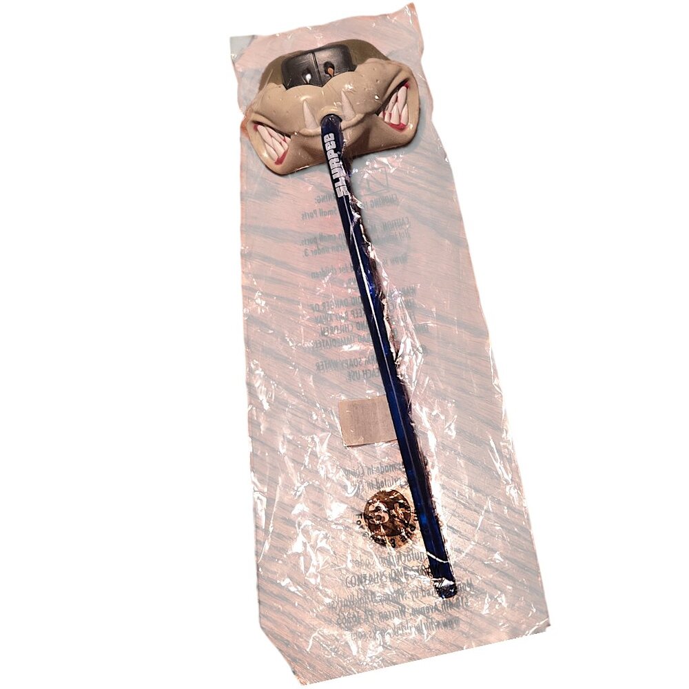 Authentic 7-Eleven Slurpee Straw 2015 Spirit Animal Promo Wolf Muzzle, Sealed
